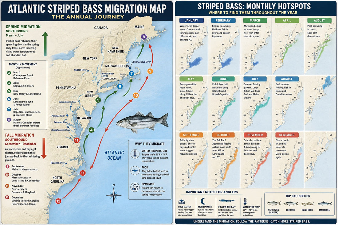 Understanding the Striper Migration for Beginners